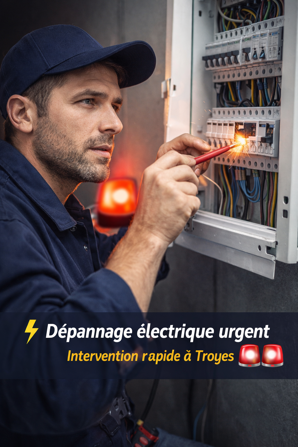 Dépannage électrique urgent à Troyes