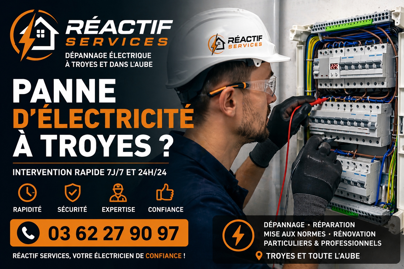 Panne d’électricité à Troyes